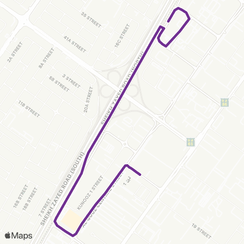 RTA Onpassive MS - Al Quoz Creative map