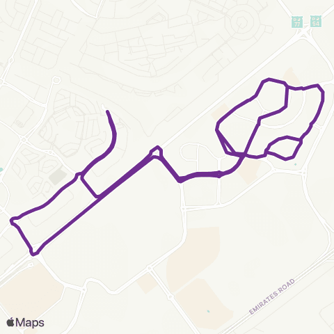 RTA Dubai Outsource City Rbs - Silicon Oasis map