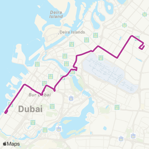 RTA Lulu Village - First Avenue Mall map