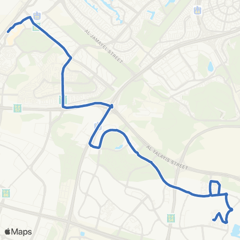 RTA Ibn Battuta MS - Dip 2 map