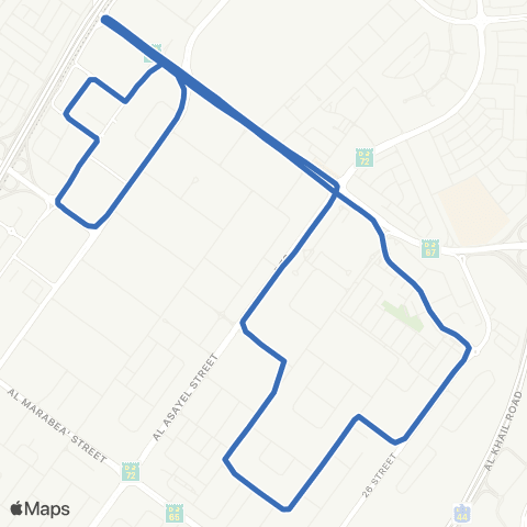 RTA Onpassive Bus Terminus - Al Qouz Ind'L Area 2 map