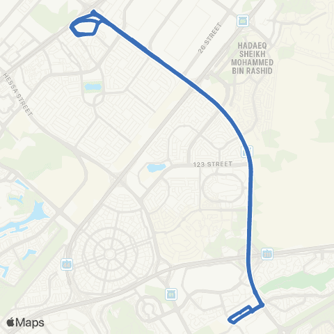 RTA MOE MS - Dubai Studio City map
