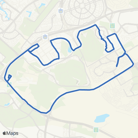 RTA Jumeirah Golf Estate MS - Dubai Sports City map