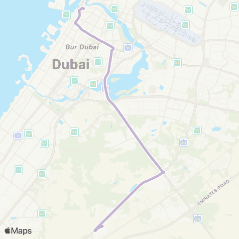 RTA Al Ghubaiba Bus Station - Global Village map