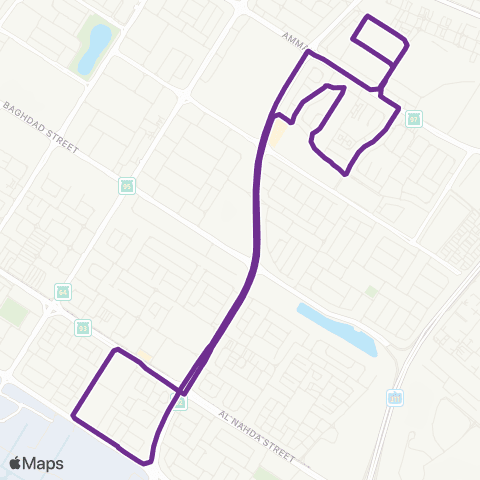 RTA Al Qusais Industrial Area 5 - Al Qusais MS map