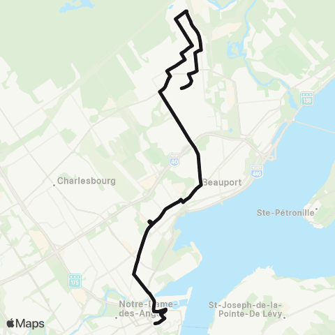 RTC - Sainte-Thérèse-de-Lisieux map