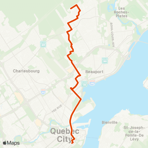 RTC Colline Parlementaire - Ste-Thérèse-de-Lisieux map