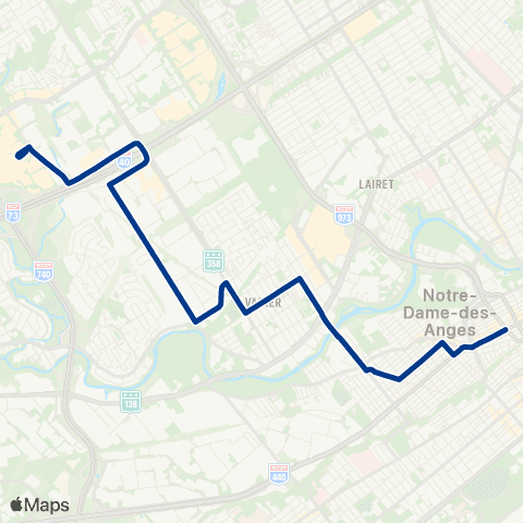RTC Place Jacques-Cartier - Lebourgneuf map