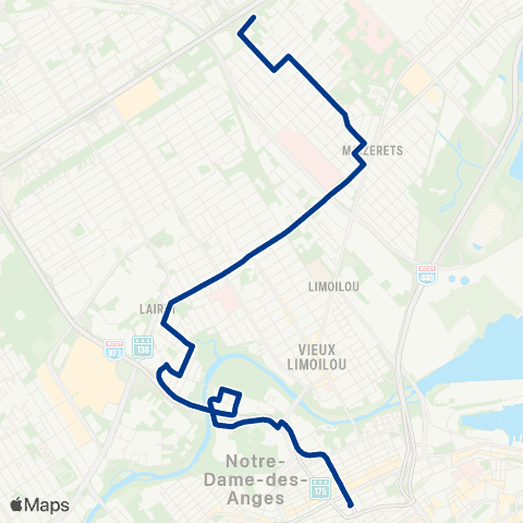 RTC Place Jacques-Cartier - Maizerets map