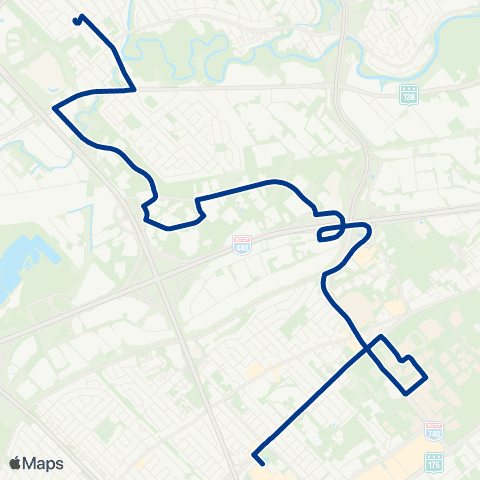 RTC Sainte-Foy Centre - Terminus les Saules map