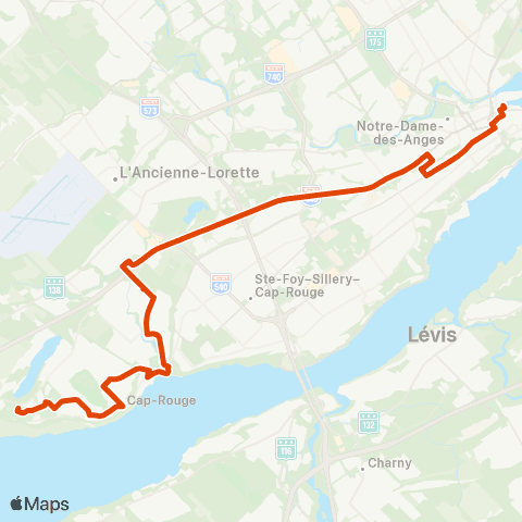 RTC Terminus Gare-du-Palais - Saint-Augustin map