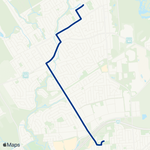 RTC Lignes scolaires École Secondaire de la Seigneurie - des Sablonnières / Berrouard map