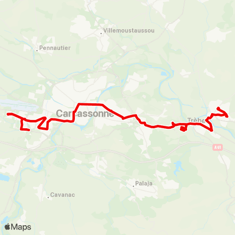 RTCA ZA Ferraudière - CC Rocadest map
