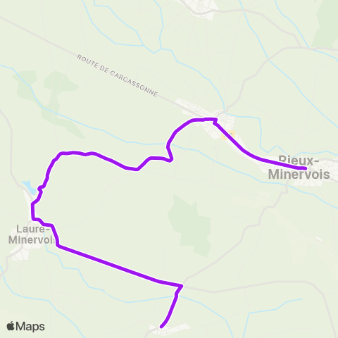 RTCA St Frichoux-Peyriac-Rieux map