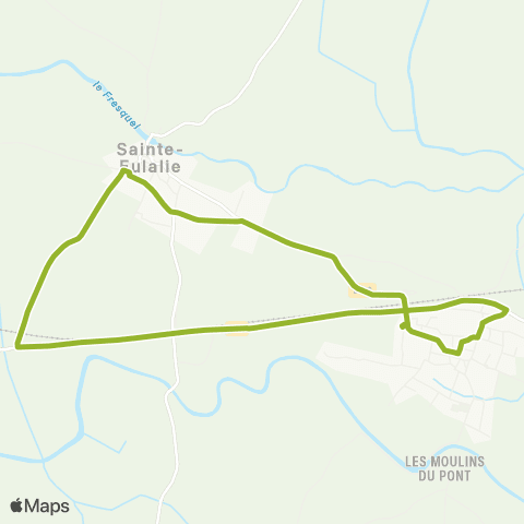 RTCA St Eulalie - Villesequelande map