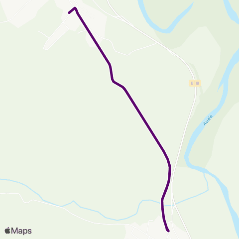 RTCA Rouffiac - Preixan map