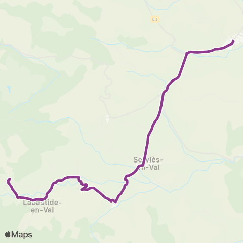 RTCA Servies - Montlaur map