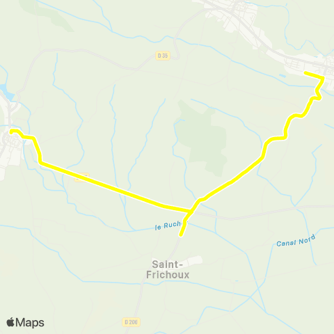 RTCA Laure Minervois - Collège Rieux map