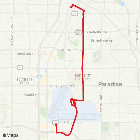 RTC Maryland Pkwy. map