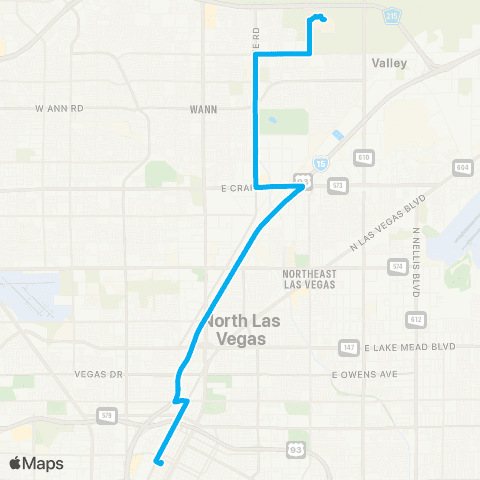 RTC Downtown & Vets. Med. Ctr. Express map