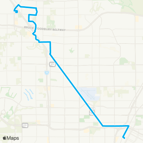 RTC Rancho / Centennial Hills map