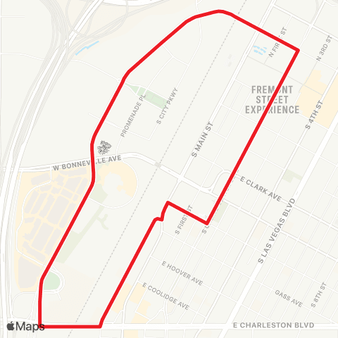 RTC N. Outlets / Symphony Park map