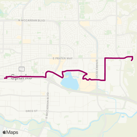 RTC Ride Sparks Marina / Legends / NNMC map