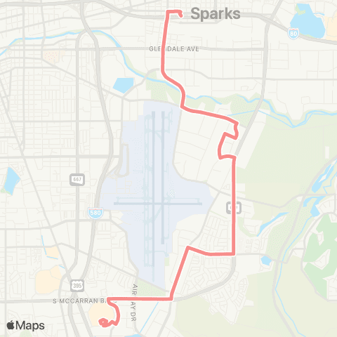 RTC Ride Mira Loma map