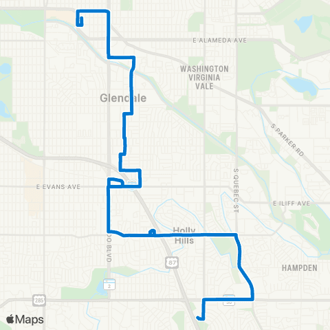 RTD South Dahlia map