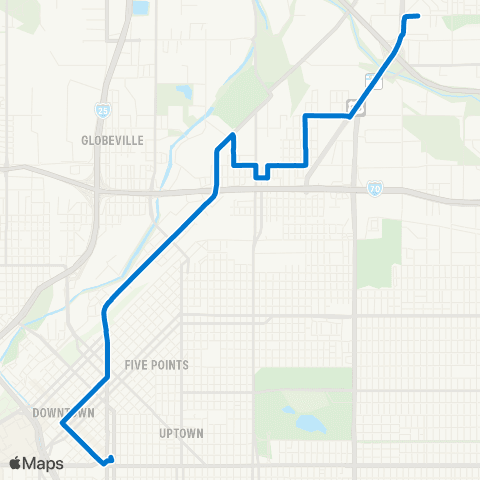 RTD East 48th Avenue / Commerce City map