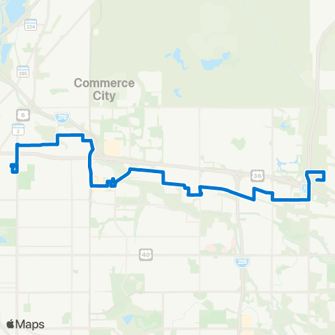RTD Smith Road Industrial map