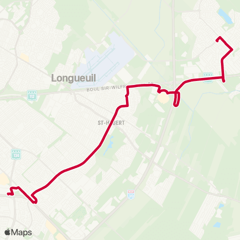 RTL Milan / Gaétan-Boucher / Ctre-Ville St-B map