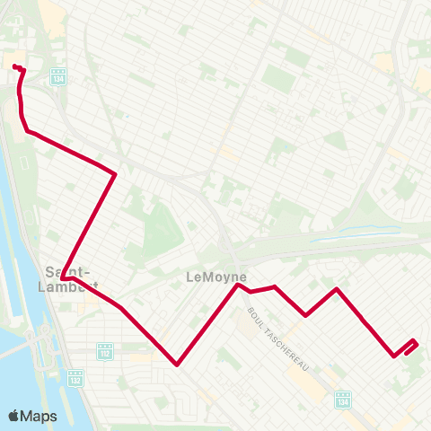 RTL Desaulniers / Victoria / Windsor map