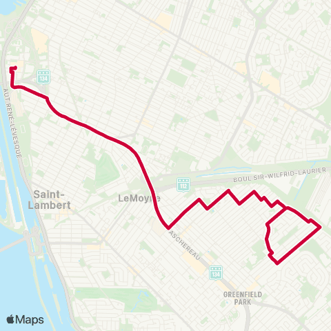 RTL Secteur Laflèche map