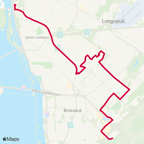 RTL Taschereau / Payer / Dix30 map