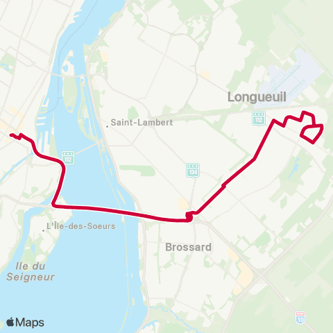 RTL Auteuil / Mtée St-Hubert / Maisonneuve map