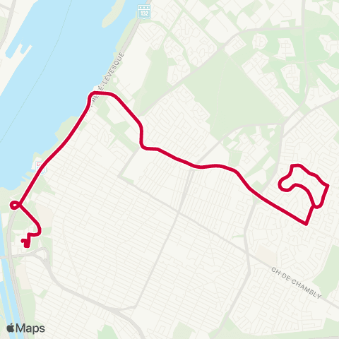 RTL Roland-Therrien / Belcourt map
