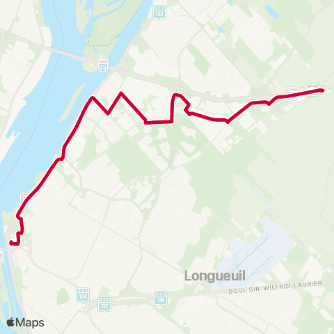 RTL Parcs Industriels Vieux-Longueuil / Boucherville map