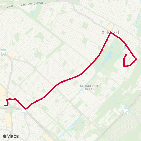 RTL Gaétan-Boucher / Parc de la Cité map