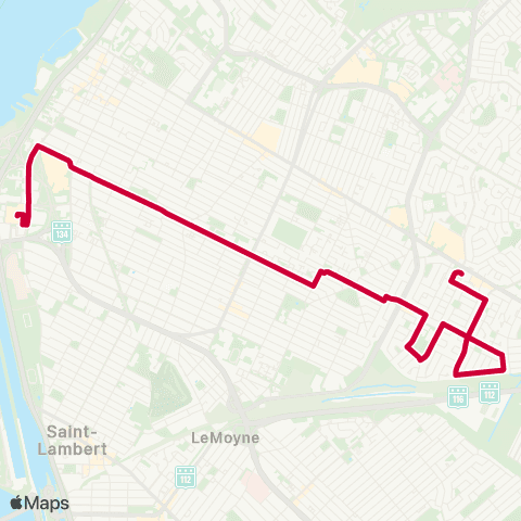 RTL Joliette / de Lyon map