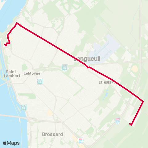RTL Ch. de Chambly / Mountainview map
