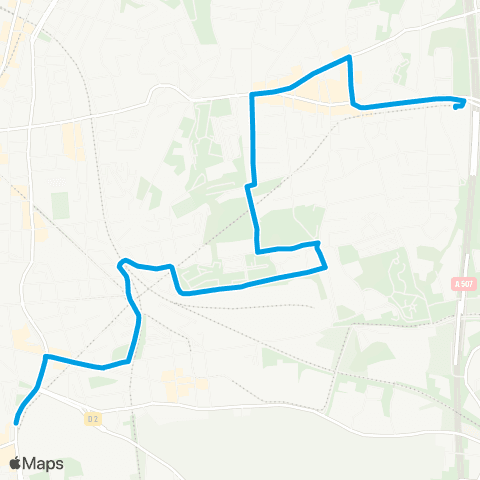RTM Métro la Timone - Métro la Fourragère map