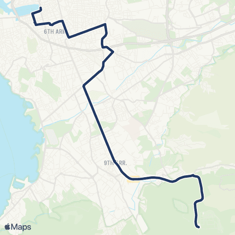 RTM Vieux-Port - Luminy Pn des Calanques map