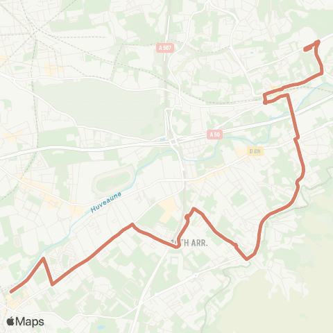 RTM Ste-Marguerite Dromel - les Caillols C. Urbain map