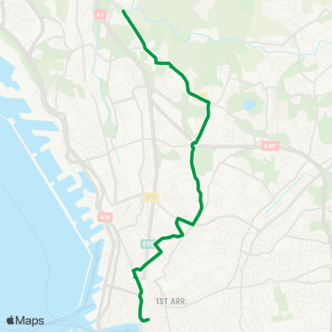 RTM Canebière Bourse - les Aygalades map