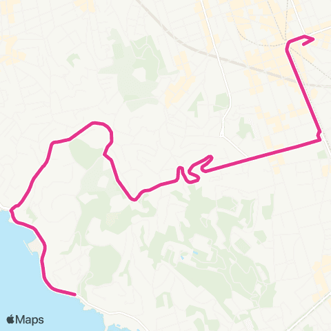 RTM Castellane - Corniche Roucas Blanc map