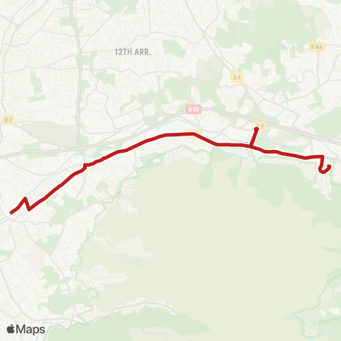 RTM Ste-Marguerite Dromel - les Escourtines map