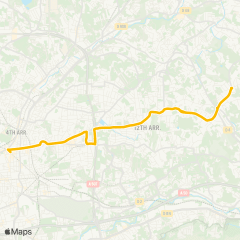 RTM Foch 5 Avenues - les 3 Lucs Enco de Botte map