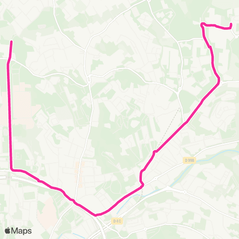 RTM St Jérôme Parking Relais - Technop. de Ch. Gombert map