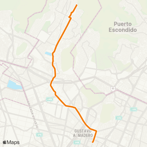 RTP Colonia Forestal - la Villa Ferroplaza map